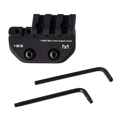 BCMGunfighter 1913 Light Mount M-LOK® låter dig enkelt montera Picatinny-tillbehör på M-LOK-handtag, är lätt, hållbar och justerbar för optimal placering.