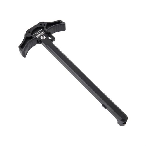 Next Level Armament AR-15 NLX 556 Charging Handle är en ambidextrös uppgradering med aggressiv latch för bättre hantering och lättare racking i kallt väder.