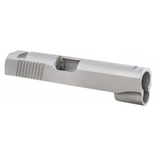 1911 Commander Slide från Fusion Firearms är CNC-maskinerad av 4140 Bar-Stock, har robusta serrationer och passar både 45 ACP och 9mm/38 Super.