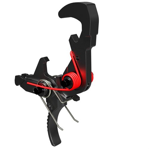 Hiperfire EDT triggers ger en smidig och konsekvent avtryck med en medelvikt på 4.5 eller 5.5 lbs, perfekt för precisionsskytte och självförsvar.