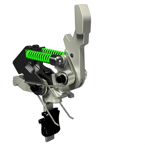 Hipertouch® avtryckare erbjuder en otroligt jämn och lätt dragvikt med val mellan 2,5 lb och 3,5 lb, snabb reset och ökad hammarslagkraft för bättre träffsäkerhet.