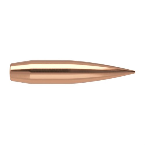 NOSLER RDF 6.5MM HPBT kulor erbjuder en plattare bana och mindre vinddrift med hög ballistic coefficient, perfekt för precisionsskytte och enkel handladdning.