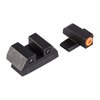 NIGHT FISION SIG P SERIES 9MM/357 ORANGE FRONT & BLK SQUARE NOTCH REAR