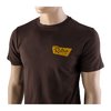 Upplev komfort och stil med Brownells Vintage Logo T-shirt, tillverkad av mjuk, hållbar 100% ring-spun cotton, med Cut-N-Sew konstruktion för optimal passform.