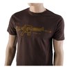 Brownells Retro Carbine T-shirt i mjuk, förkrympd 100% ring spun cotton med Cut-N-Sew konstruktion för perfekt passform och komfort, finns i små till 3X-Large.