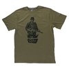 BROWNELLS MACV-SOG T-shirt i mjuk 100% bomull, förskrynkad, med Cut-N-Sew konstruktion för perfekt passform och komfort, hyllar de som tjänat vårt land.