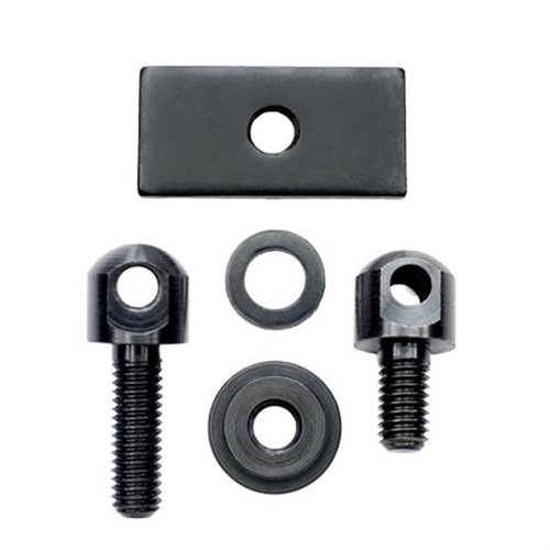 Grovtec KeyMod Forearm Stud Adaptor ger en stabil fäste för sling eller bipod på din KeyMod-handguard, med justerbara skruvlängder för enkel installation.