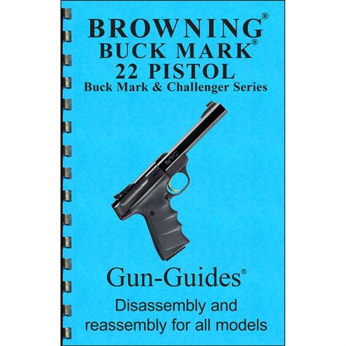 Browning Buckmark Assembly and Disassembly Guide erbjuder detaljerade instruktioner och delar, vilket gör underhåll enkelt och effektivt för din pistol.