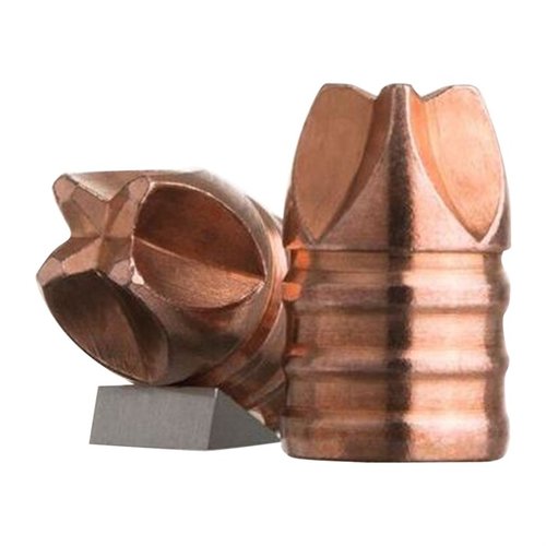 44 kaliber Xtreme Defense FTM kulor erbjuder överlägsen penetration och en permanent sårhålighet som är 2 gånger större än vanliga expanderande kulor.