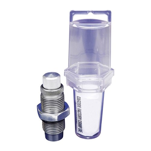 PISTOL CARBIDE FACTORY CRIMP DIES säkerställer att varje patron passar perfekt och ger tillförlitlig prestanda. Justerbar crimp och ingen behov av case lube.