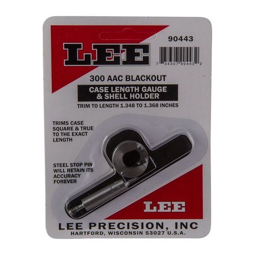 Lee Case Length Gauge/Shell Holder 22 to 250 Remington 90116 