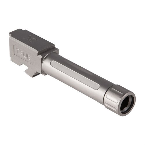 True Precision G26 threaded barrel erbjuder överlägsen noggrannhet och pålitlighet, tillverkad av 416R Match Grade rostfritt stål med 1/2