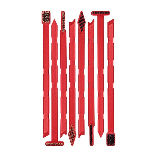 Real Avid Smart Brushes erbjuder överlägsen rengöringskraft med styva Micro Bristles och fyra unika former för att nå svåråtkomliga ytor.