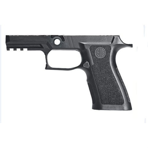SIG 320 X-SERIES Grip Module Assembly erbjuder en ergonomisk medelgreppdesign för P320 X-Series pistoler, kompatibel med 9mm, 40 S&W och 357 Sig.