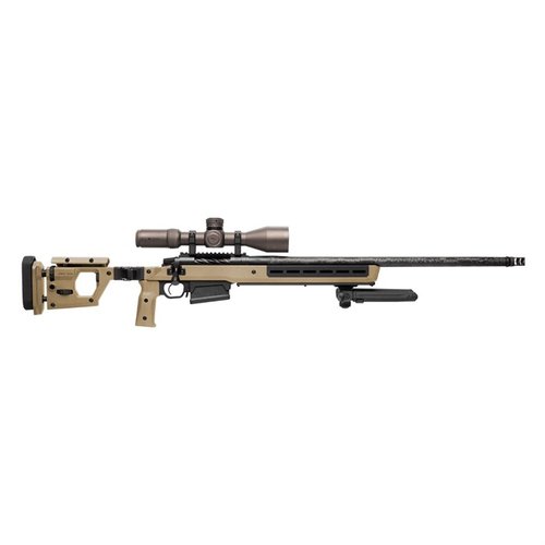 Magpul Pro 700L är en justerbar och ambidextrös rifle chassis för Remington 700 LA, med högkvalitativa material och ergonomisk design för optimal prestanda.