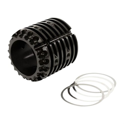 M5E1 Handguard Barrel Nut ansluter Aero Precision M5 Enhanced Handguards till DMPS-mönstrade överdelar, inkluderar 5 shims för korrekt gasrörsinställning.