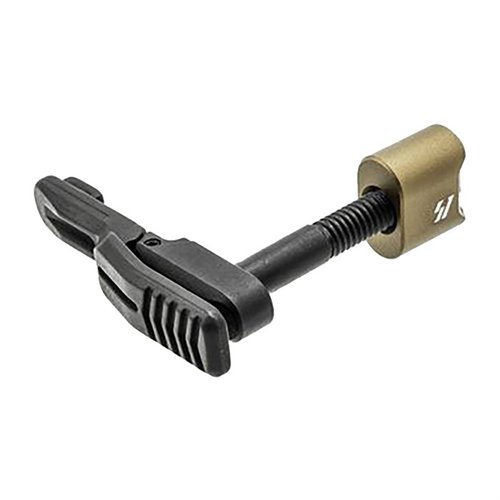 Strike Industries AMBIDEXTROUS MAGAZINE RELEASE är ergonomiskt utformad, lågprofil och passar de flesta receivers, vilket gör den enkel att använda utan att störa andra kontroller.