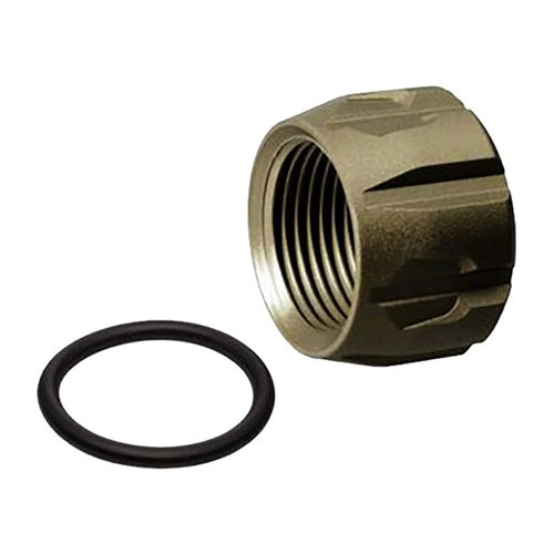 SI Barrel Thread Protector i aluminium skyddar dina gängor och krona, perfekt för transport och lagring, utan att kompromissa med utseendet.