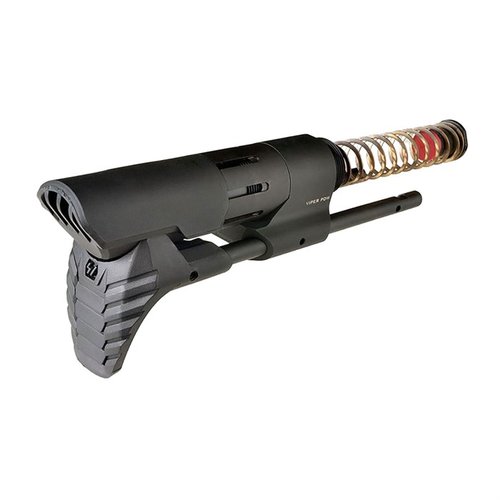 Strike Industries AR-15 PDW Stock erbjuder överlägsen kompakt design, snabb utlösning, hög tillförlitlighet och komfort för maximalt skytte i trånga utrymmen.