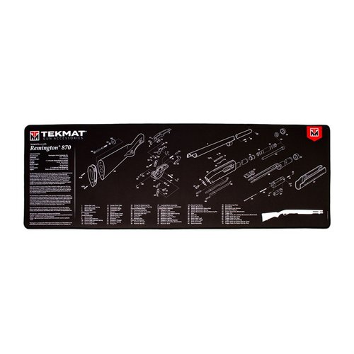 Håll ditt vapen rent med TekMat Ultra 44 Long Gun Cleaning Mat! 🛠️ Vattentålig och hållbar, perfekt för Remington 870 och mer.