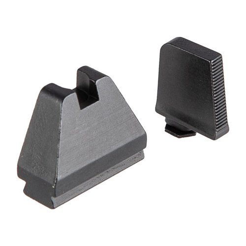 XL Suppressor Sight Set för Glock® ger optimal sikte med extra höjd, perfekt för användning med suppressorer och RMR/Delta Point Pro.