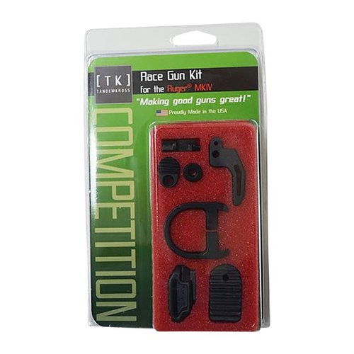 Uppgradera din Ruger® MKIV™ 22/45™ med "Race Gun" Kit för snabbare skott, enklare magasinbyten och konsekvent avtryck med högre prestanda.