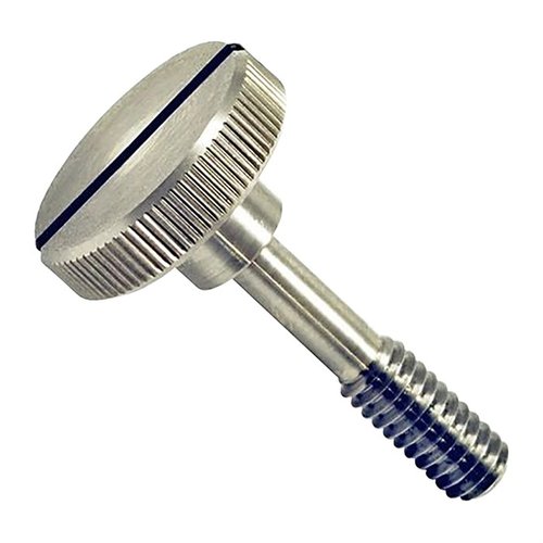 TWISTER Takedown Knob för Ruger® 10/22® i titan erbjuder enkel verktygslös nedtagning, bra grepp och klassisk design för effektiv fältstädning.