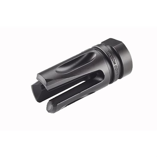 Wilson Combat Accu-Tac AR flash hider har en tre-prongig design och externa flöjter som förbättrar ljudharmonier, minimerar bländning utan att påverka noggrannheten.