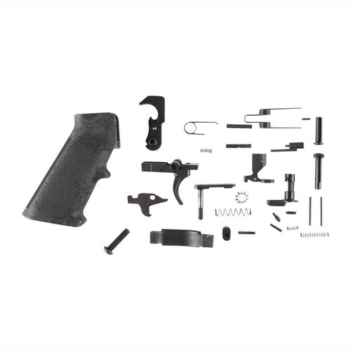 KE Arms AR-15 GI Parts Kit innehåller alla nödvändiga delar för att montera din underreceiver till en funktionell AR-15 eller M4, tillverkad i USA.