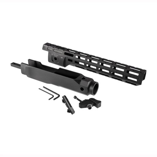 Midwest Industries RUGER 10/22 Chassis i aluminium, lätt och slimmad design med M-LOK slots, anti-rotation QD fästen och 100% tillverkad i USA.