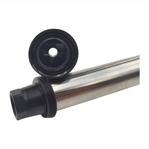 Hellfire Muzzle Brake Universal Adapters gör det enkelt att byta bromsar och dämpare mellan flera vapen, med precisionstillverkade adapter av rostfritt stål.