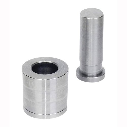 Lee Breech Lock Bullet Sizer & Punch formar gjutna kulor, sätter och crimpar gaschecks. Passar alla Breech Lock aktiverade omladdningspressar.