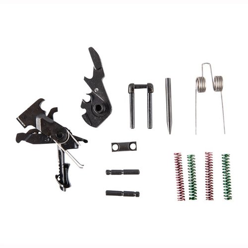 HIPERFIRE XTREME TRIGGERS 2-STAGE erbjuder justerbara dragvikter, en ren avtryckning och högre hammarslag för pålitlig prestanda i din AR-15.