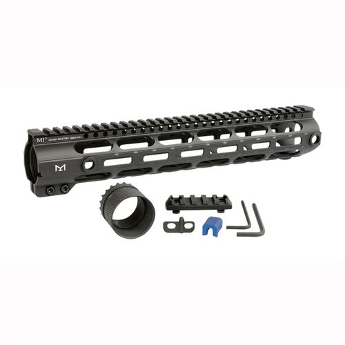 Midwest Industries AR .308 Combat Rail Handguard erbjuder hållbarhet och mångsidighet med M-LOK, anti-rotation sling-fästen och en lättviktsdesign i 6061 aluminium.
