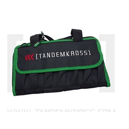 Upptäck TANDEMKASE Pistol Bag - Grön! 🟢 Perfekt för skjutbanan med justerbar rem och skyddande fack för din pistol. Säkert och stiligt!