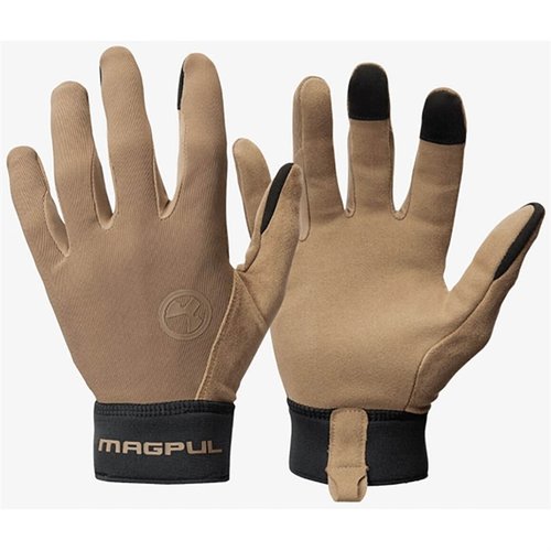 Magpul Technical Glove 2.0 är lätta och taktila handskar med slitstyrka, touchscreen-kompatibilitet och en smal pekfinger för bättre kontroll av ditt vapen.