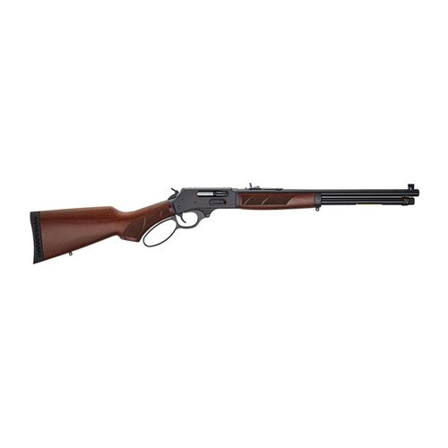 .30-30 geväret från Henry Repeating Arms erbjuder en lätt och smidig design, 100% amerikansk tillverkning och en kombination av sidoladdningsport och avtagbar rörmagasin.