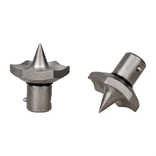 RAIDER CLEAT FEET för V8, PSR och CAL bipoder erbjuder hållbarhet i 303 rostfritt stål, enkel installation och perfekt passform för ökad stabilitet.