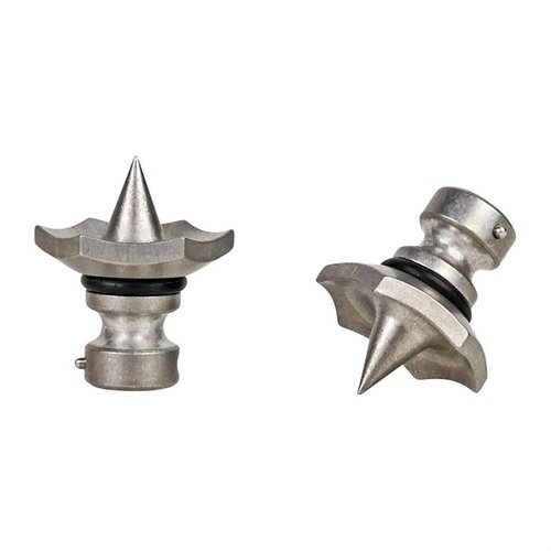 RAIDER CLEAT FEET för Atlas 5-H & Super CAL bipoder, tillverkade i 416 rostfritt stål för hållbarhet, lätta att installera och säljs som ett par.