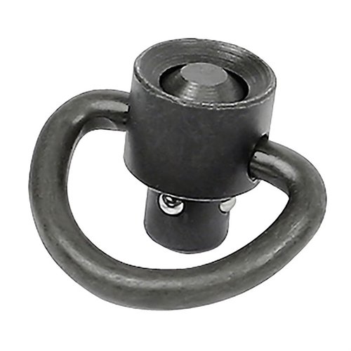 D-Ring Heavy Duty Flush Swivel från Midwest Industries är tillverkad i stål, har en fördjupad knapp för säkerhet och är perfekt för 1 1/4