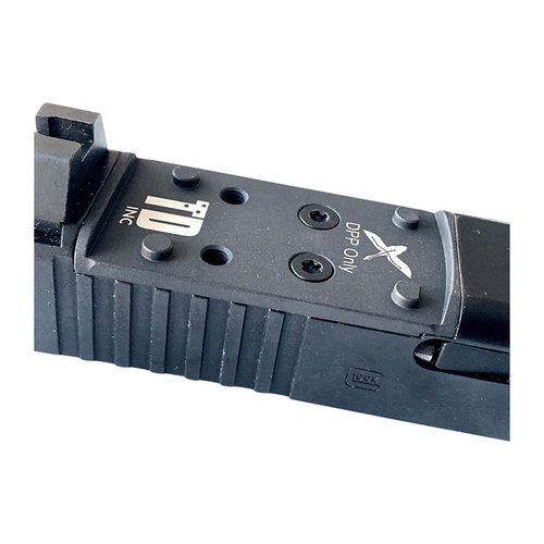 OPTIC PLATFORM för GLOCK MOS möjliggör enkel montering av Trijicon RMR/SRO, med stabilt stöd och korrekt höjd utan behov av extra plattor.