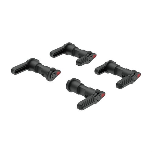 C1 Modular Safety erbjuder ambidextrös kontroll, tydlig visuell indikator och enkel installation i M16/AR-15/AR-10/SR-25, tillverkad av hållbart 4140 stål.