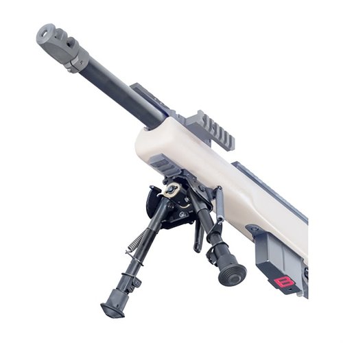 BADGER ORDNANCE Low Profile Enhanced Bipod Kit erbjuder en lätt och stabil lösning med en Harris BRM-S bipod och LPHM Picatinny eller M-LOK fäste.