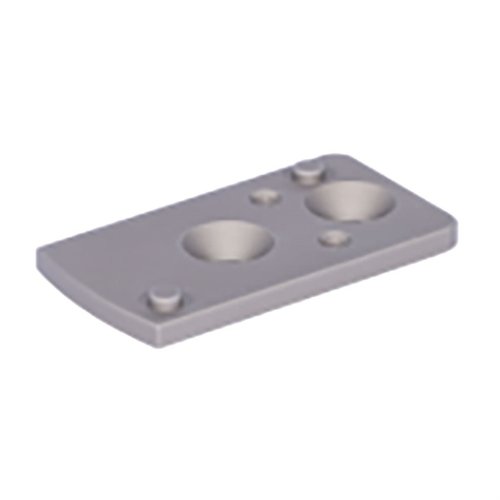 Badger Condition One 12 O'Clock Top Optical Platform möjliggör enkel montering av Leupold Delta Point Pro eller Trijicon RMR för snabbare sikte. Lätt och hållbar.