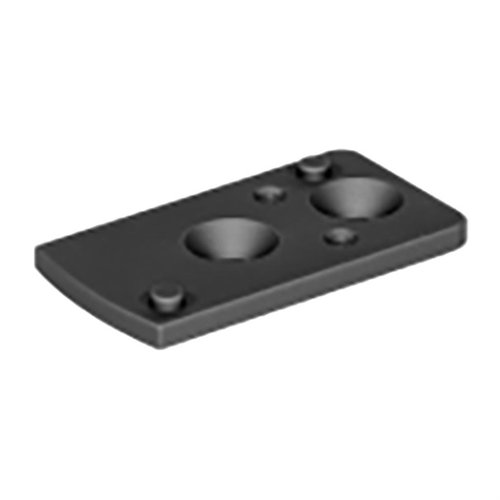 Badger Condition One 12 O'Clock Top Optical Platform möjliggör enkel montering av Leupold Delta Point Pro eller Trijicon RMR för snabbare sikte. Tillverkad av 6061 T6 Aluminium.