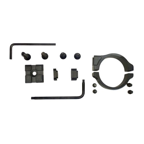 LONG RANGE ARMS Send It Scope Tube Mounting Rings är tillverkade av aluminium med matt svart finish och möjliggör vertikal eller horisontell montering av nivåer på standard riflescope-tuber.