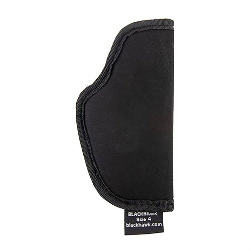 TecGrip IWB Holster från Blackhawk erbjuder bekväm bärning utan klipp, utmärkt passform och ambidextrös design för optimal dold bärning av vapen.