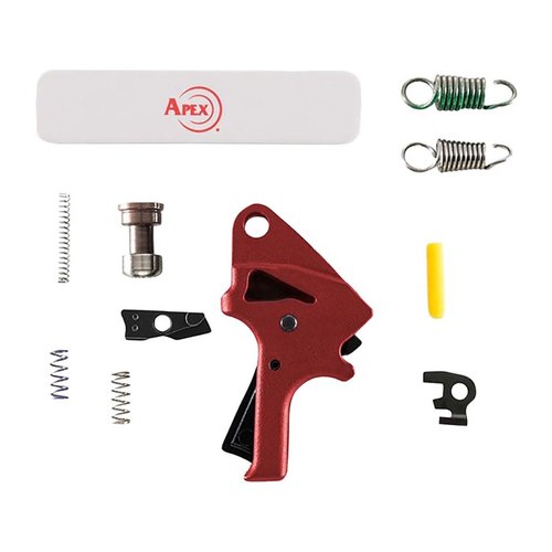 Apex Forward Set Trigger Kit ger en smidig avtryckning med 2 lbs lättare tryck, 40% kortare rörelse och snabbare reset för Smith & Wesson M&P M2.0.