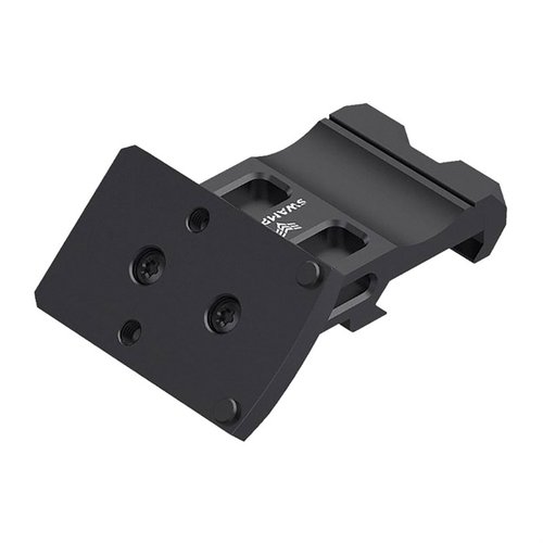 Rebel Offset Dot Sight Mount är lätt, hållbar och mångsidig, med reversibel RMR-platta för vänsterhänta och perfekt passform för 1913 picatinny rails.