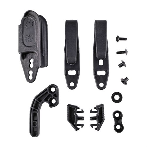 Vanguard 2 Advanced Kit erbjuder minimal bulk, ökad säkerhet och justerbarhet för djup dold bärning med RCS CLAW för optimal grepp och drag.